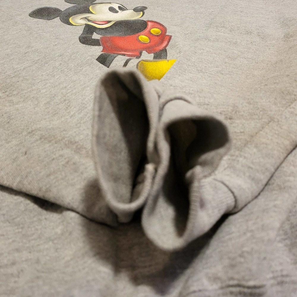 Vintage 90s Walt Disney World Mickey Mouse Pullover USA Made Sweatshirt Size 2XL - Picture 8 of 10